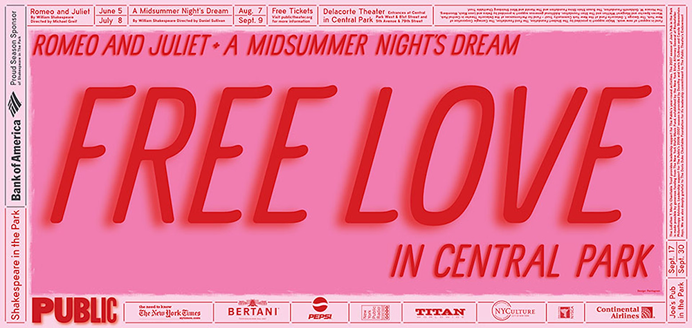 Paula Scher: Free Love